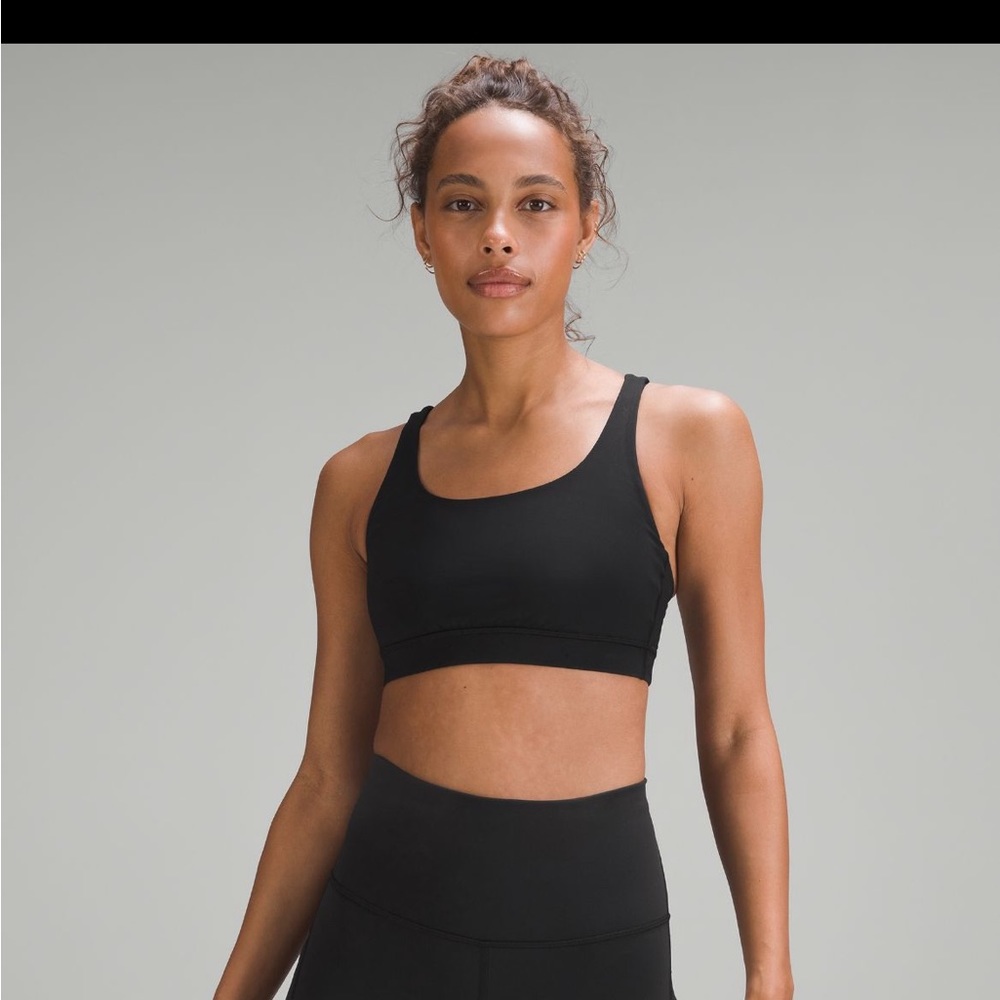 Lululemon energy bra in black size 4